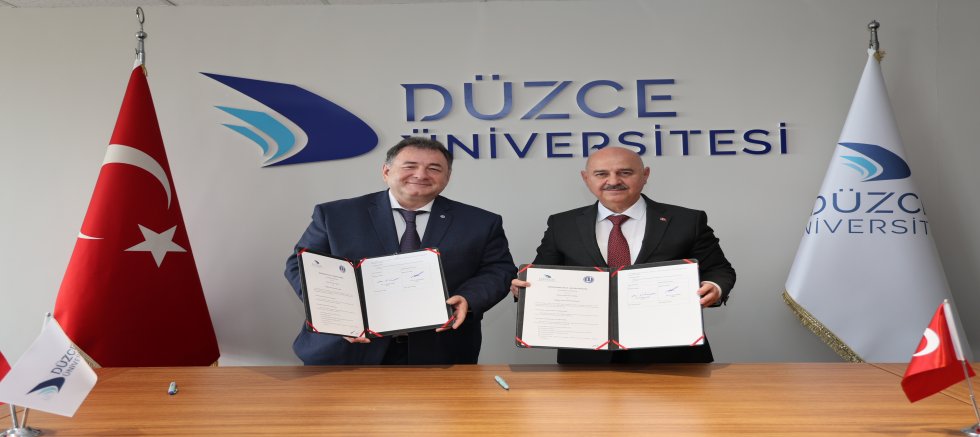 Düzce Üniversitesi Adige Devlet Üniversitesi’yle Akademik İş Birliği Protokolü İmzaladı