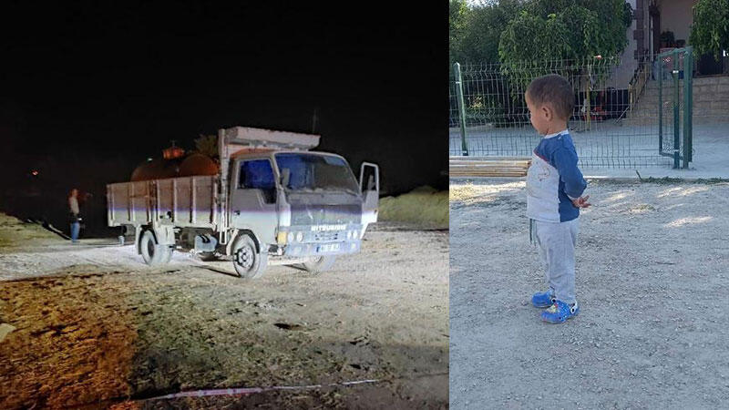 Süt toplayan kamyonetin altında kalan Osman hayatını kaybetti