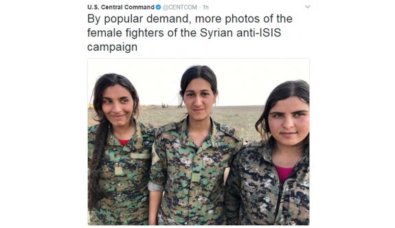 ABD ordusundan skandal YPG tweetleri! - Dünya - Haber Sitesi Yazılımları - Haber Scripti