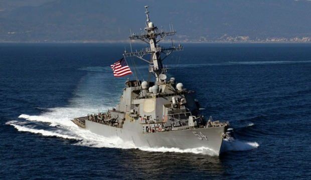 Çin donanmasından ABD savaş gemisine müdahale