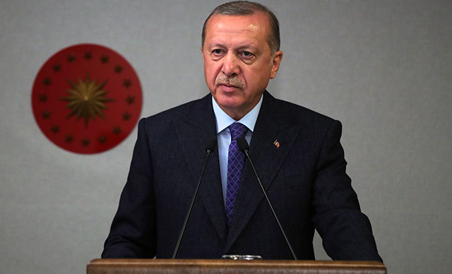 Cumhurbaşkanı Erdoğan, BAE Ulusal Güvenlik Danışmanı Al Nahyan'ı kabul etti