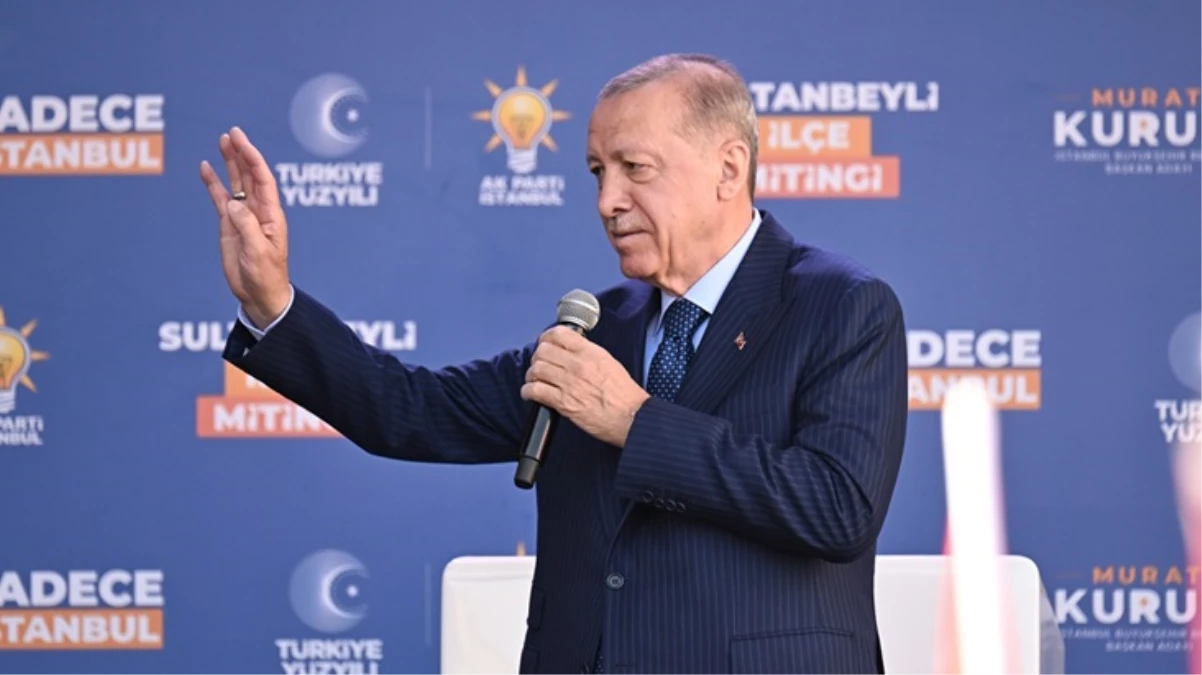 Cumhurbaşkanı Erdoğan, miting sonrası Murat Kurum'u sahneye çağırdı, görevli uyardı: Efendim onlar Sancaktepe'de - GÜNDEM - Ulusal ve Yerel Medyanın Gücü
