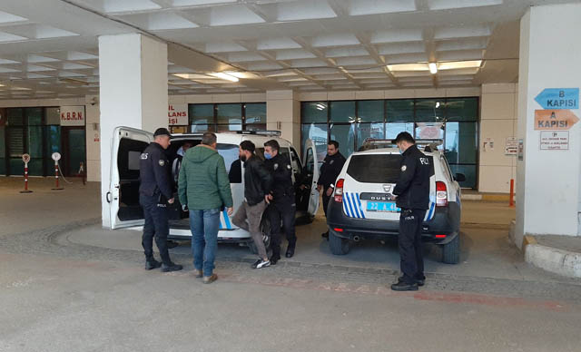 Edirne'de hastaneden tutuklu kaçırmak isteyen 2 kişi yakalandı