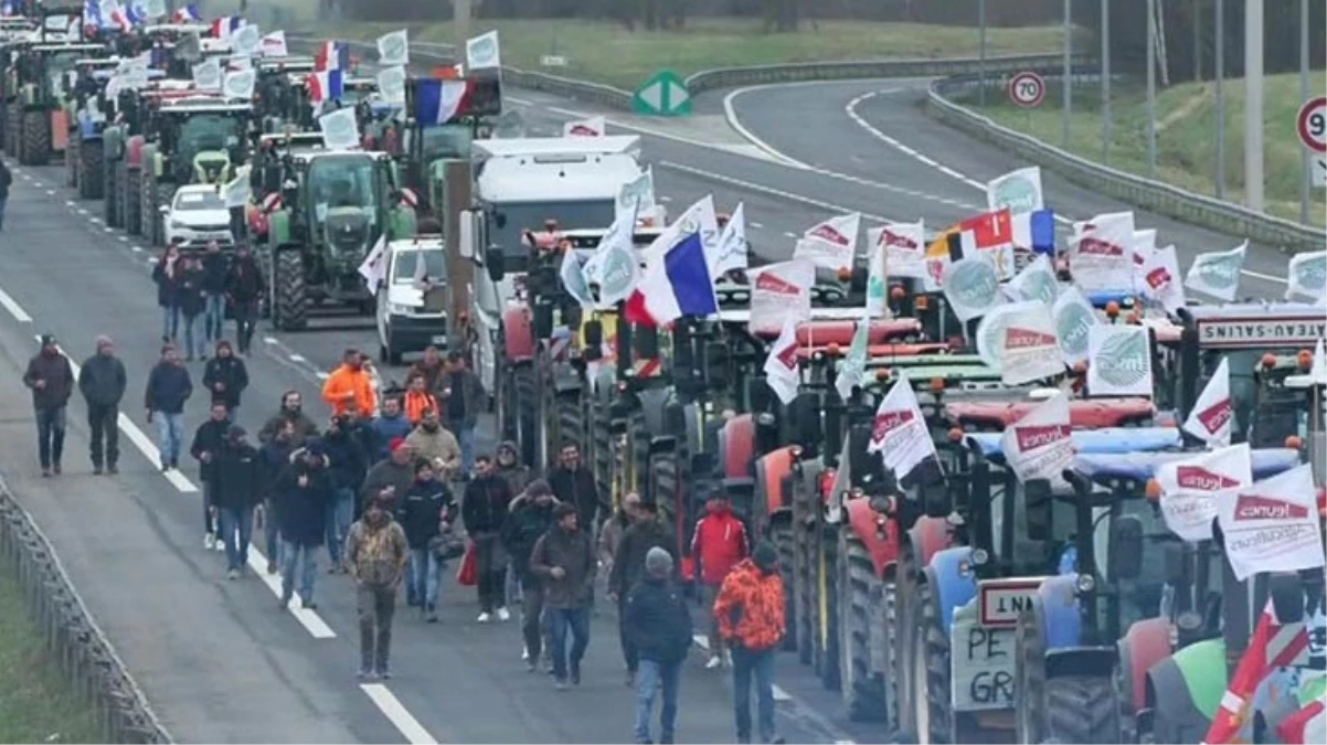 Fransız çiftçiler Paris'i kuşattı - GÜNDEM - Ulusal ve Yerel Medyanın Gücü