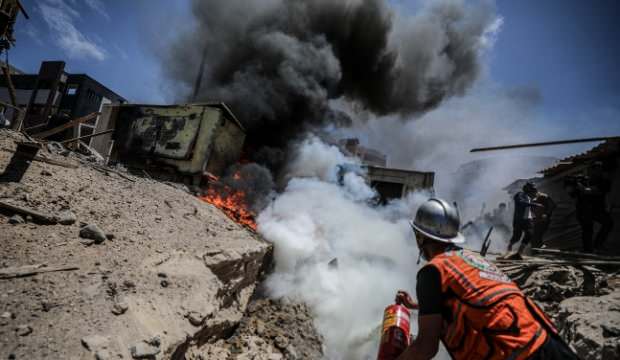 İsrail'in Gazze bombardımanında 243 milyon dolar zarar