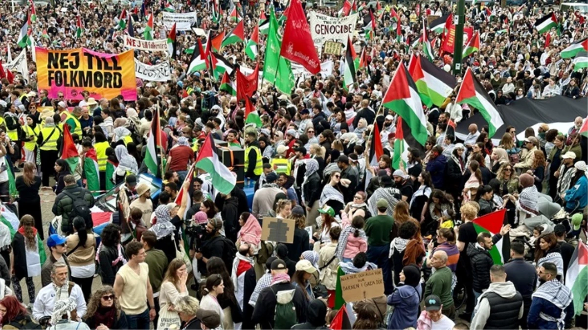 İsveç'te on binlerce kişi İsrail'i protesto etti - DÜNYA - Ulusal ve Yerel Medyanın Gücü