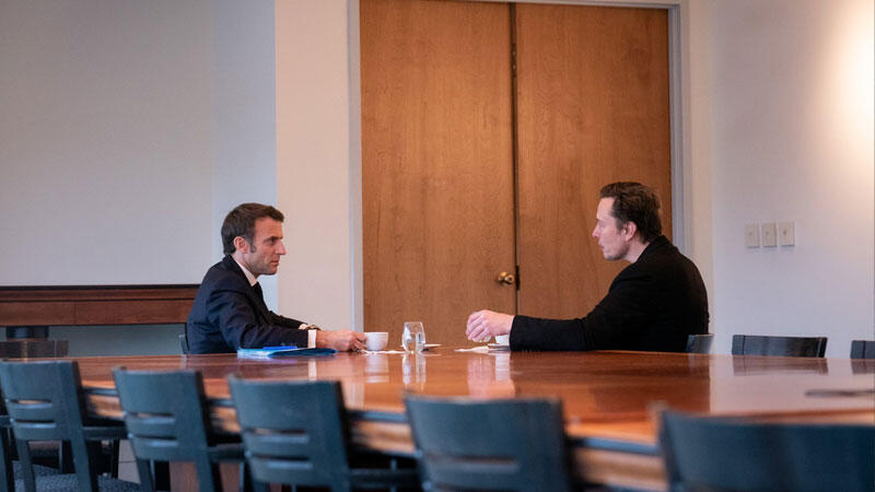 Macron, Elon Musk’la görüşmesini ‘açık ve dürüst’ olarak nitelendirdi