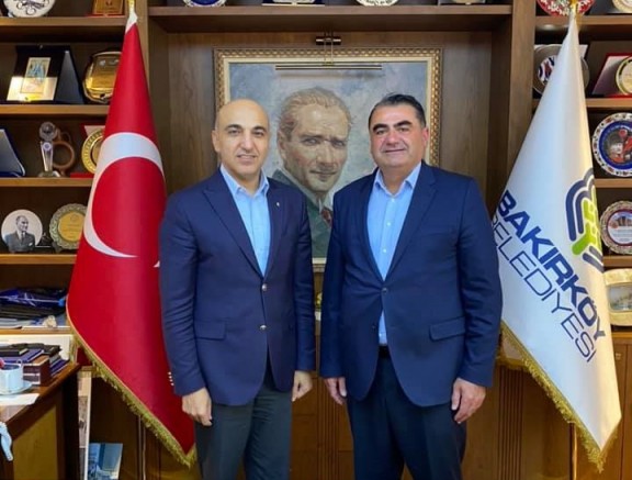 Sait Coşkunoğlu ,Başkan Dr.Bülent Kerimoğlu'nu Ziyaret Etti