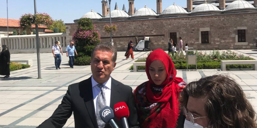 Türkiye Değişim Partisi Genel Başkanı Sayın Mustafa Sarıgül , Konya Mevlana ‘yı   ziyaret etti.
