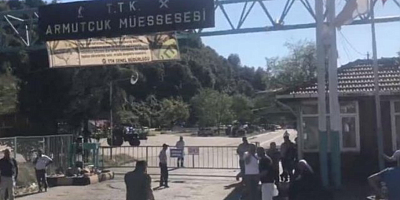 Zonguldak-Ereğli'de maden ocağında göçük
