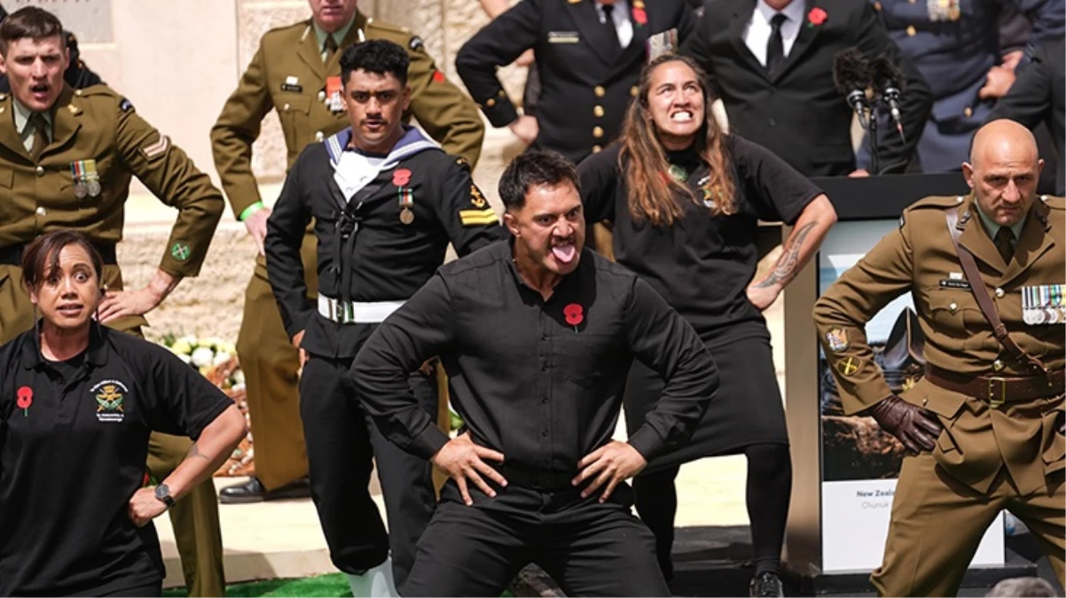 Yeni Zelanda askerleri Çanakkale'de 'haka' dansı yaptı - GÜNDEM - Ulusal ve Yerel Medyanın Gücü