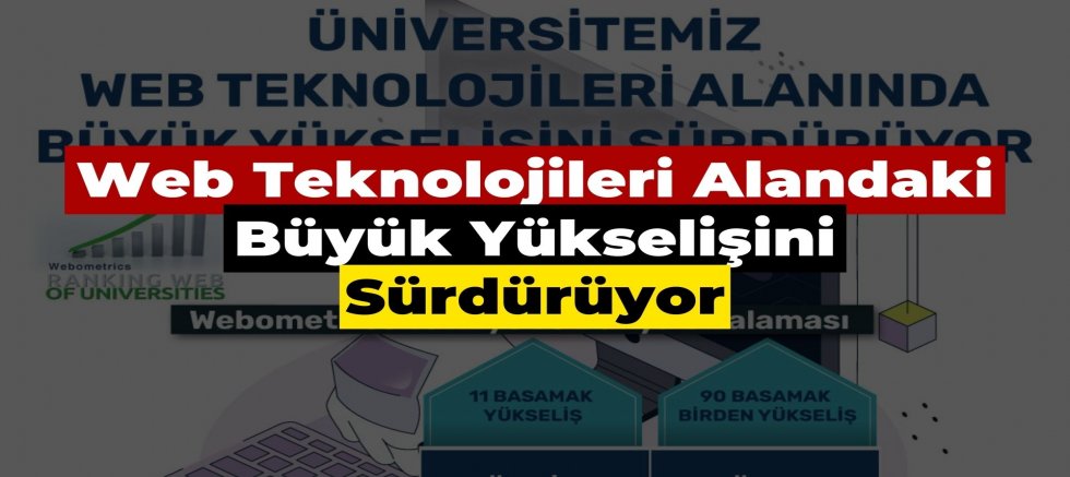 Düzce Üniversitesi Web Teknolojileri Alandaki Büyük Yükselişini Sürdürüyor